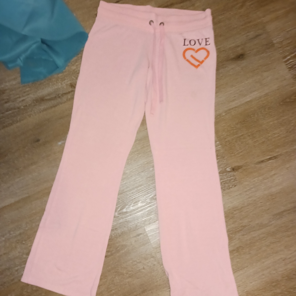 Pink lounge pants